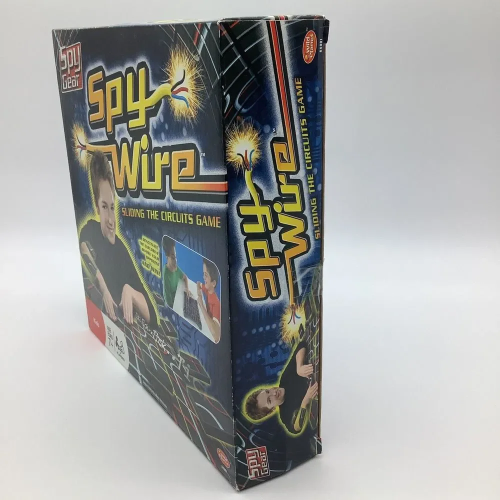Spy Gear Spy Wire Sliding The Circuits Game 2008 Wild Planet‎ New